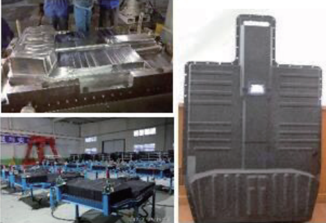 CFRT材質車用輕量化(hua)材料—應用于電動(dòng)汽車電池