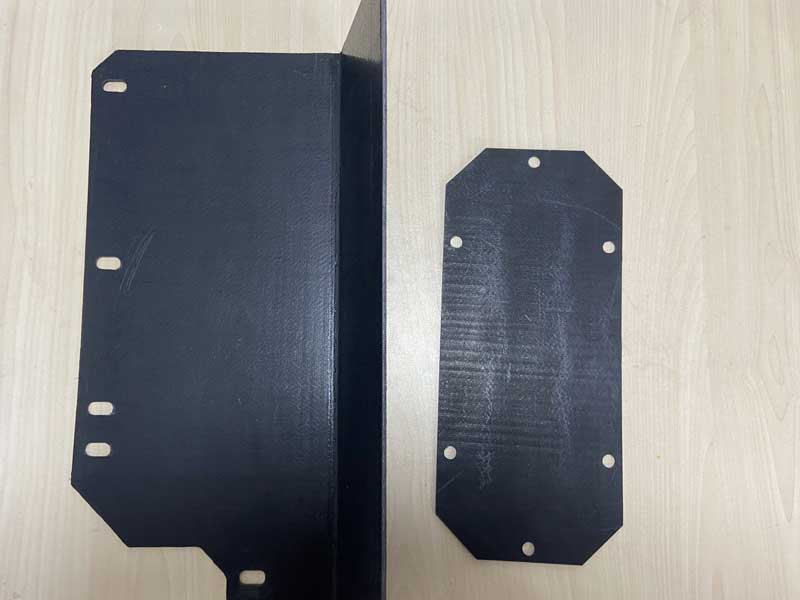 青島海(hai)鐵阻燃(ran)級cfrt熱塑(su)複合闆(pan)耐更耐(nai)高溫耐(nai)腐蝕